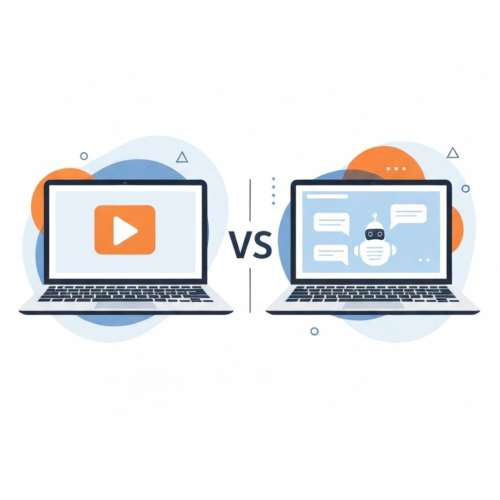 Comparison of online interviews and AI interviews