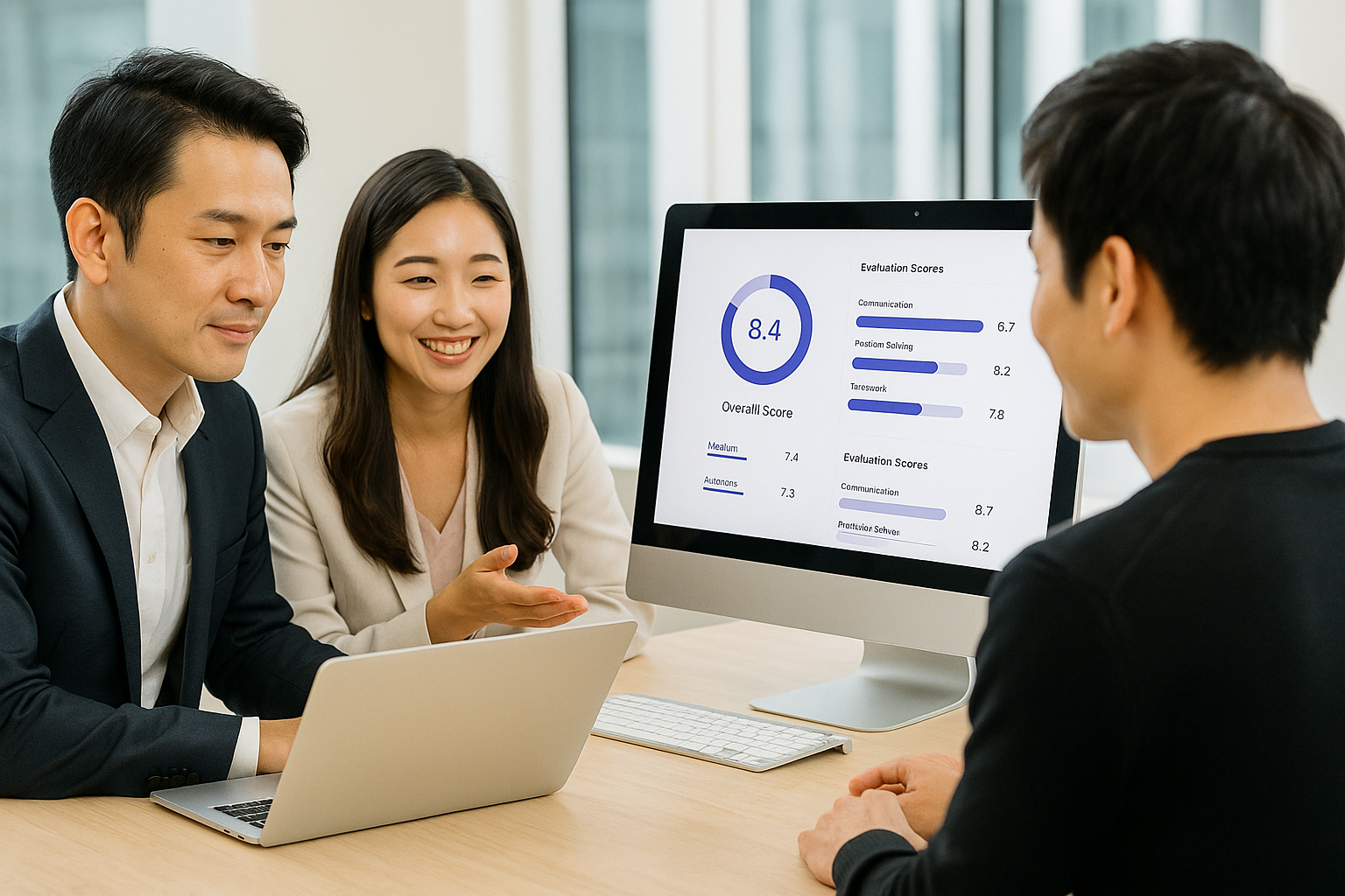 Get scores and evaluations automatically
